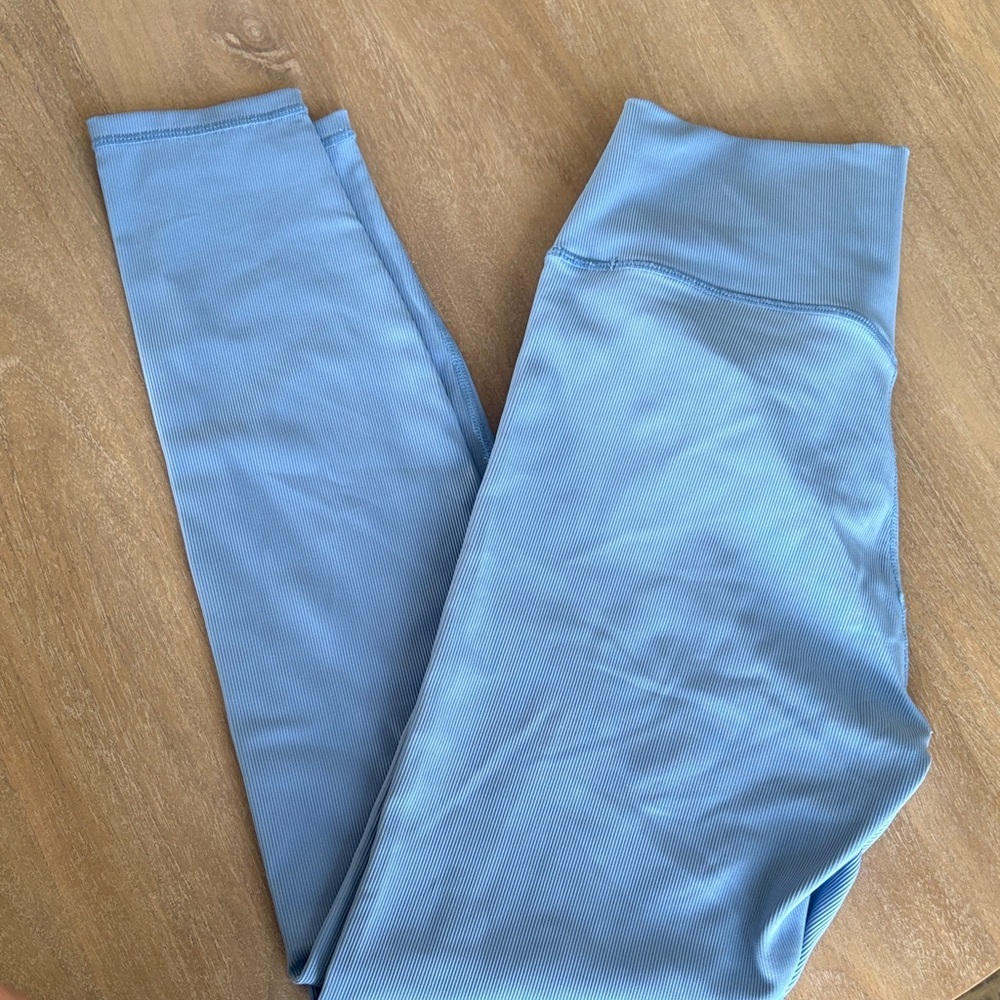 Willow Sky Blue Active Leggings - Picture 7 of 7